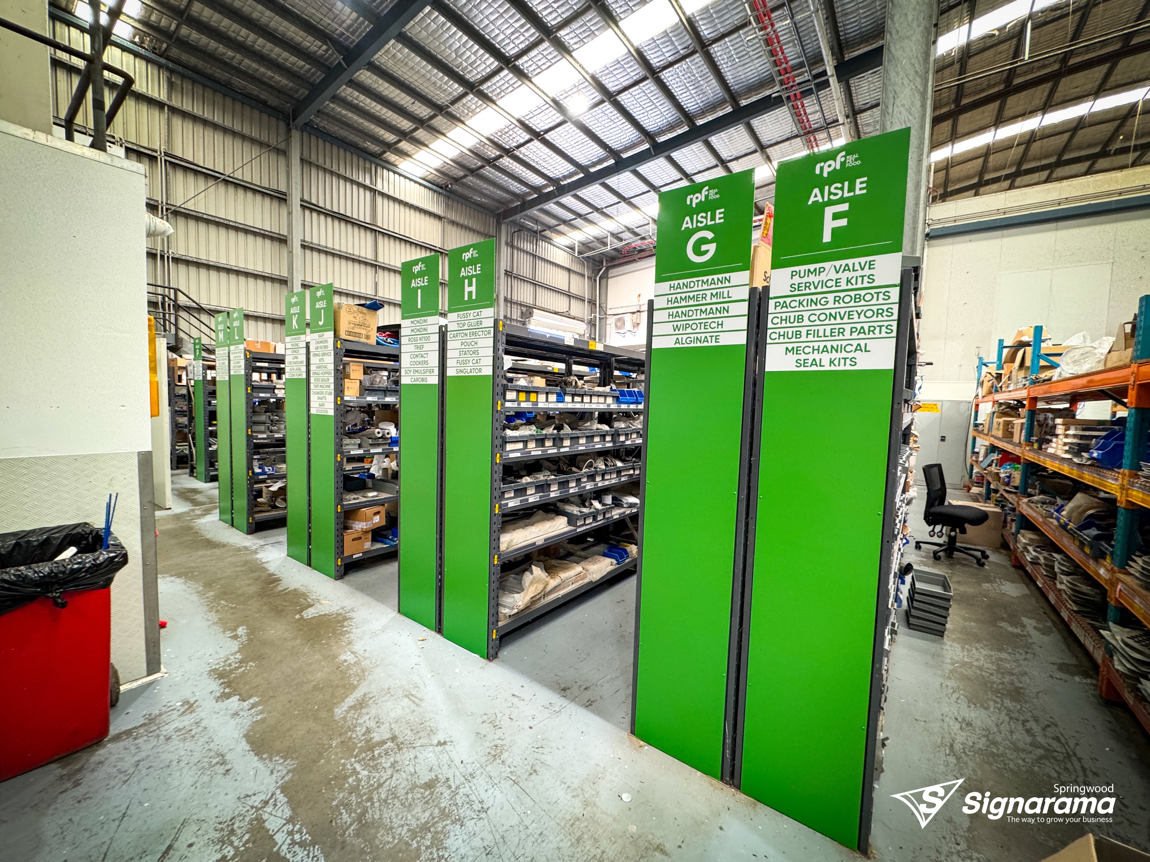 Real Pet Food – metal signage