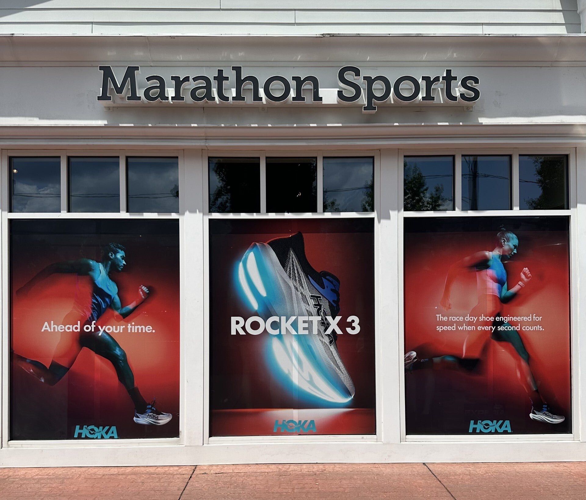Transforming Marathon Sports with Bold, Branded Window Graphics