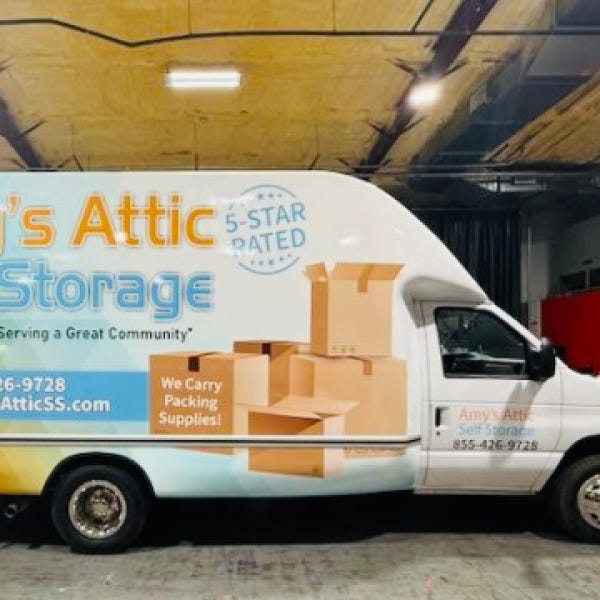 Amy's Attic Self Storage_Passenger Side_Truck Wrap_4224