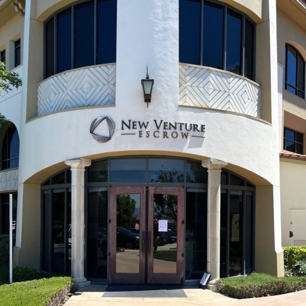 New Venture Escrow