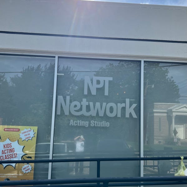 window graphics NPT Network acting studio