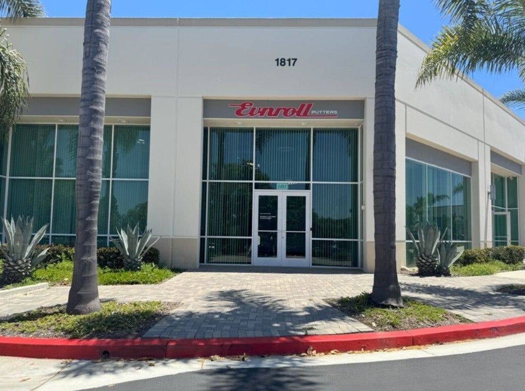 EVNROLL Golf Company Dimensional Storefront Signage Replacement in Carlsbad!
