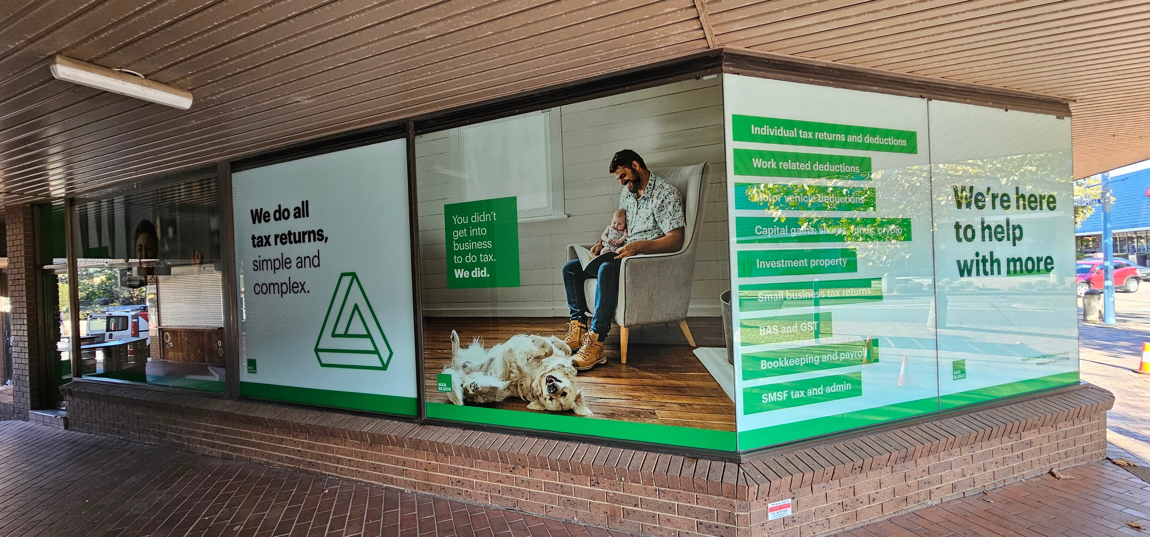  Fresh Look for H&R Block Mornington! 