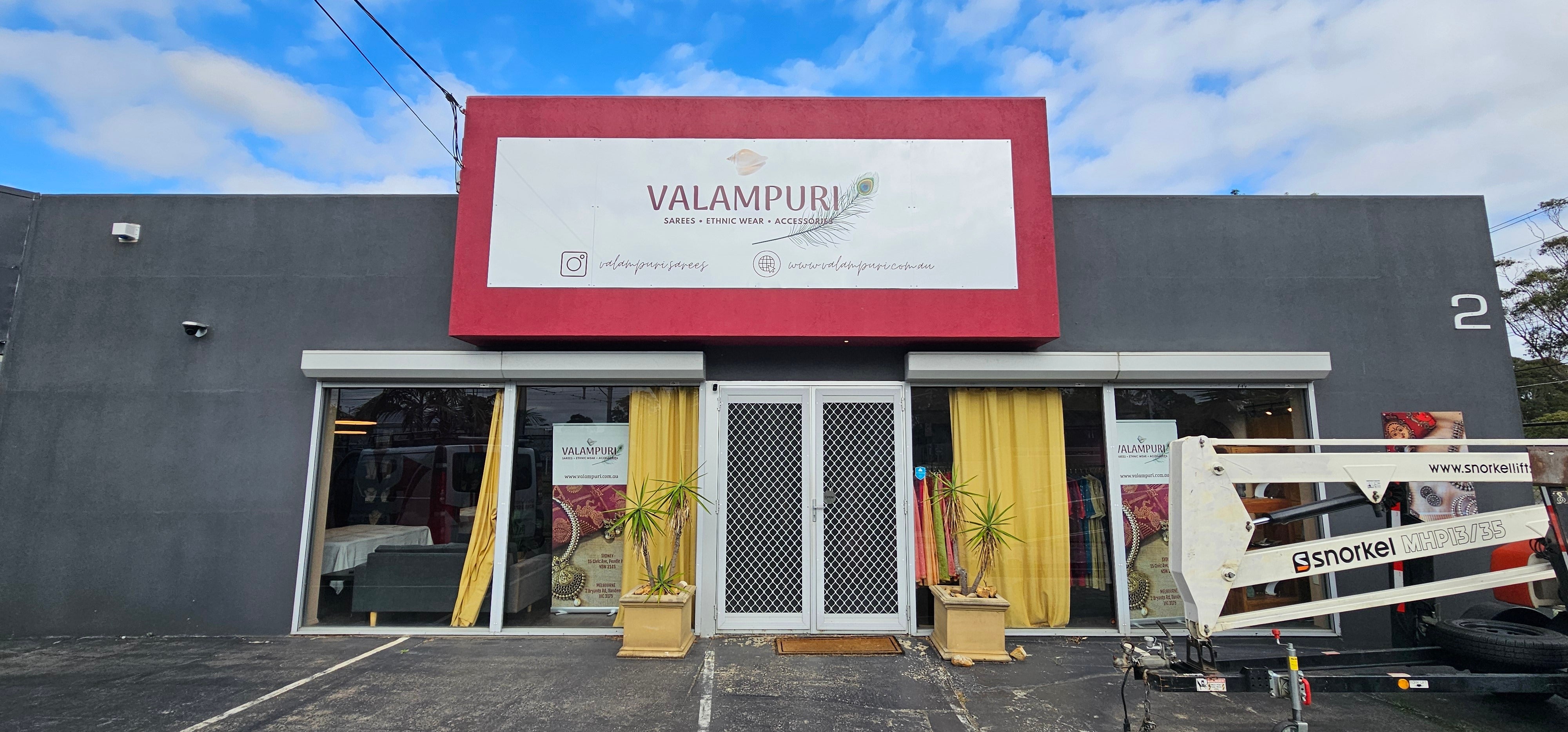 Elegant Fascia Sign for Valampuri – Dandenong!