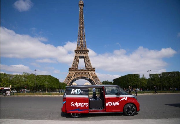 Signarama Issy-les-Moulineaux habille le Raid to Clairefontaine pour SPORTFIVE et Volkswagen