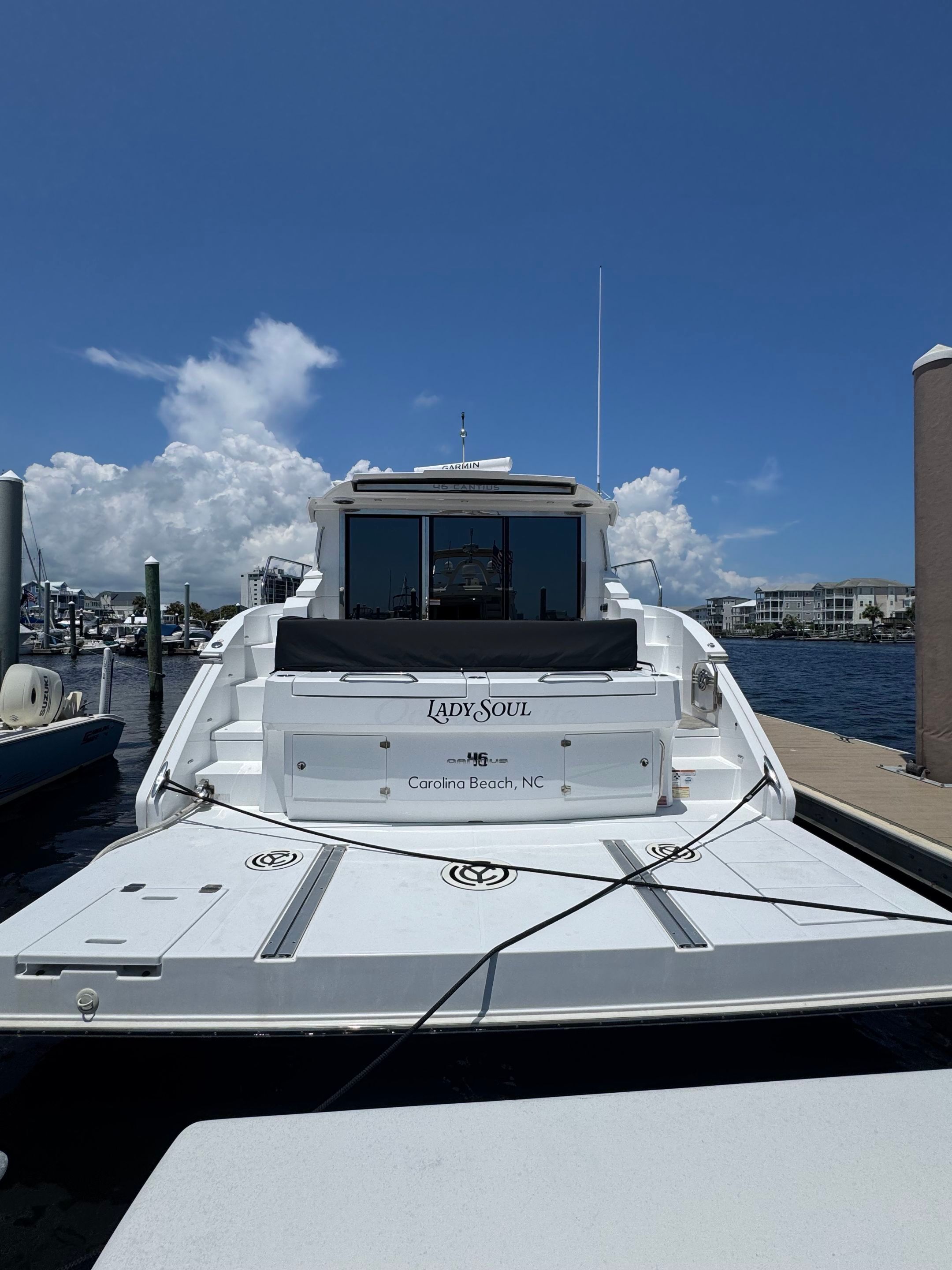 Custom Boat Lettering