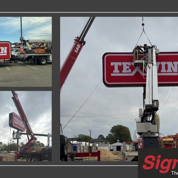 Pole Signs in Sunnyvale, TX | Signarama Sunnyvale – Installations, Refurbs & New Sign Cabinets
