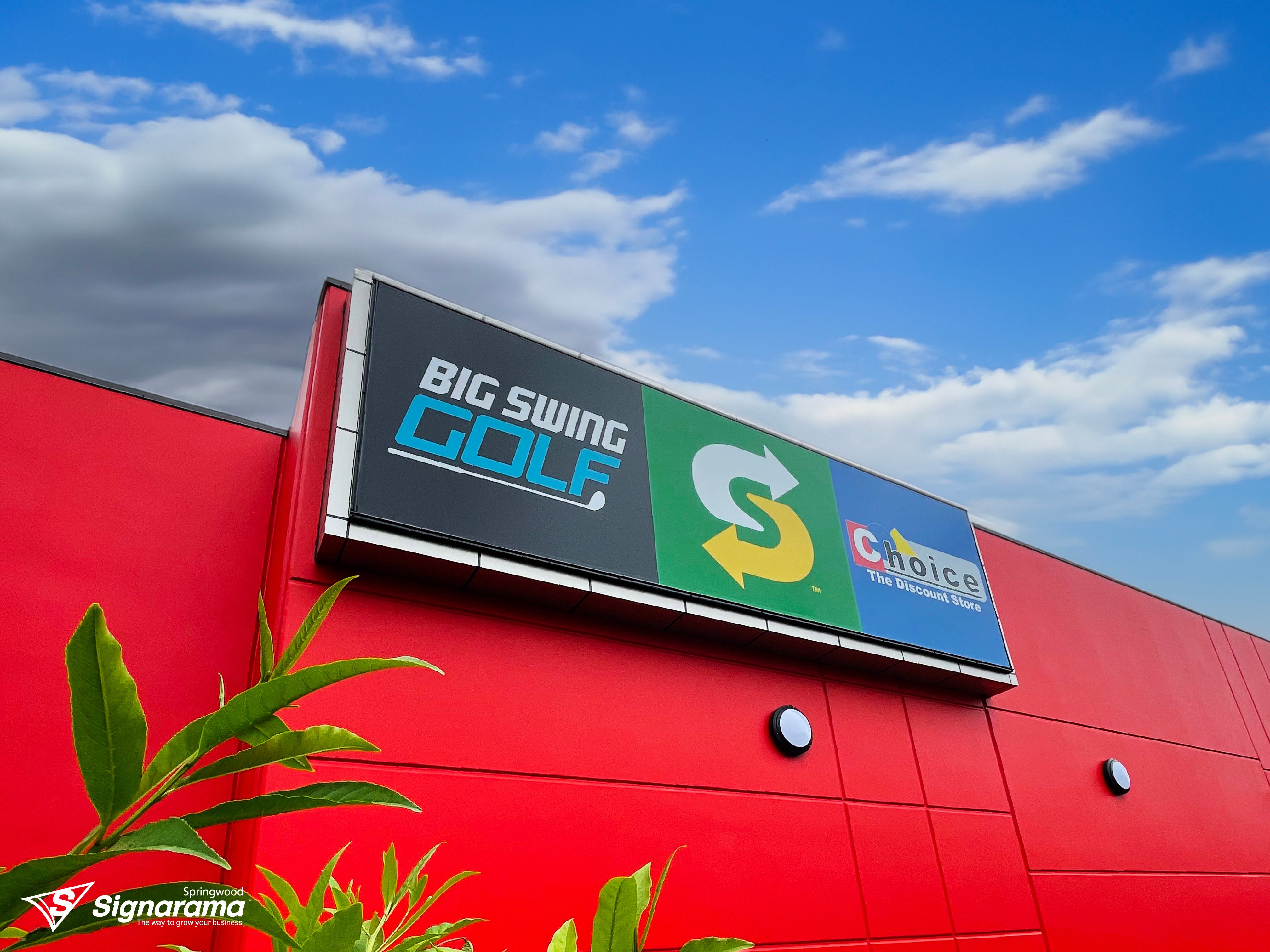 Zone Underwood – lightbox signage