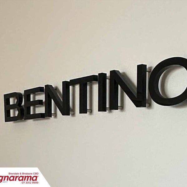 Captivating 3D Signage for Bentino Exudes Credibility | Signarama Brendale