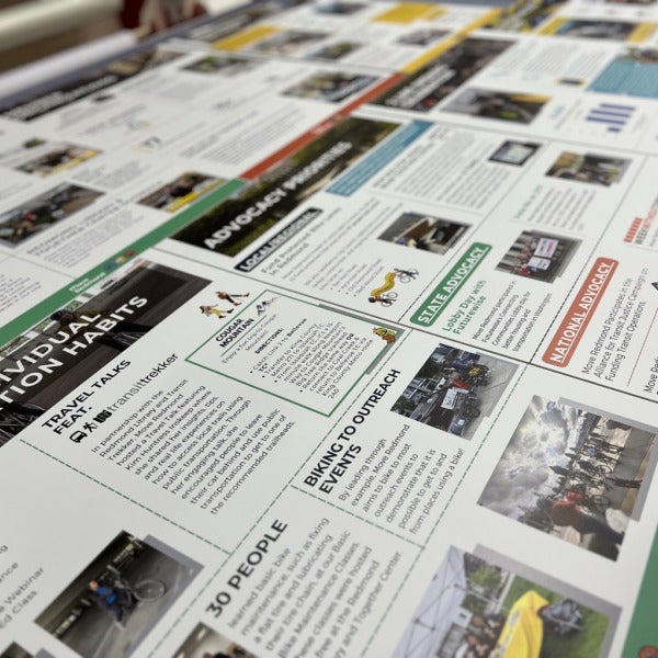 Telling Stories Through Signage: How Signarama Redmond Helped MoveRedmond Bring Data to Life - Redmond, WA