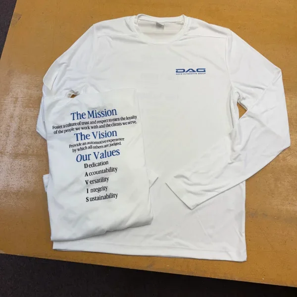 Davis Automotive Group Employee Shirts