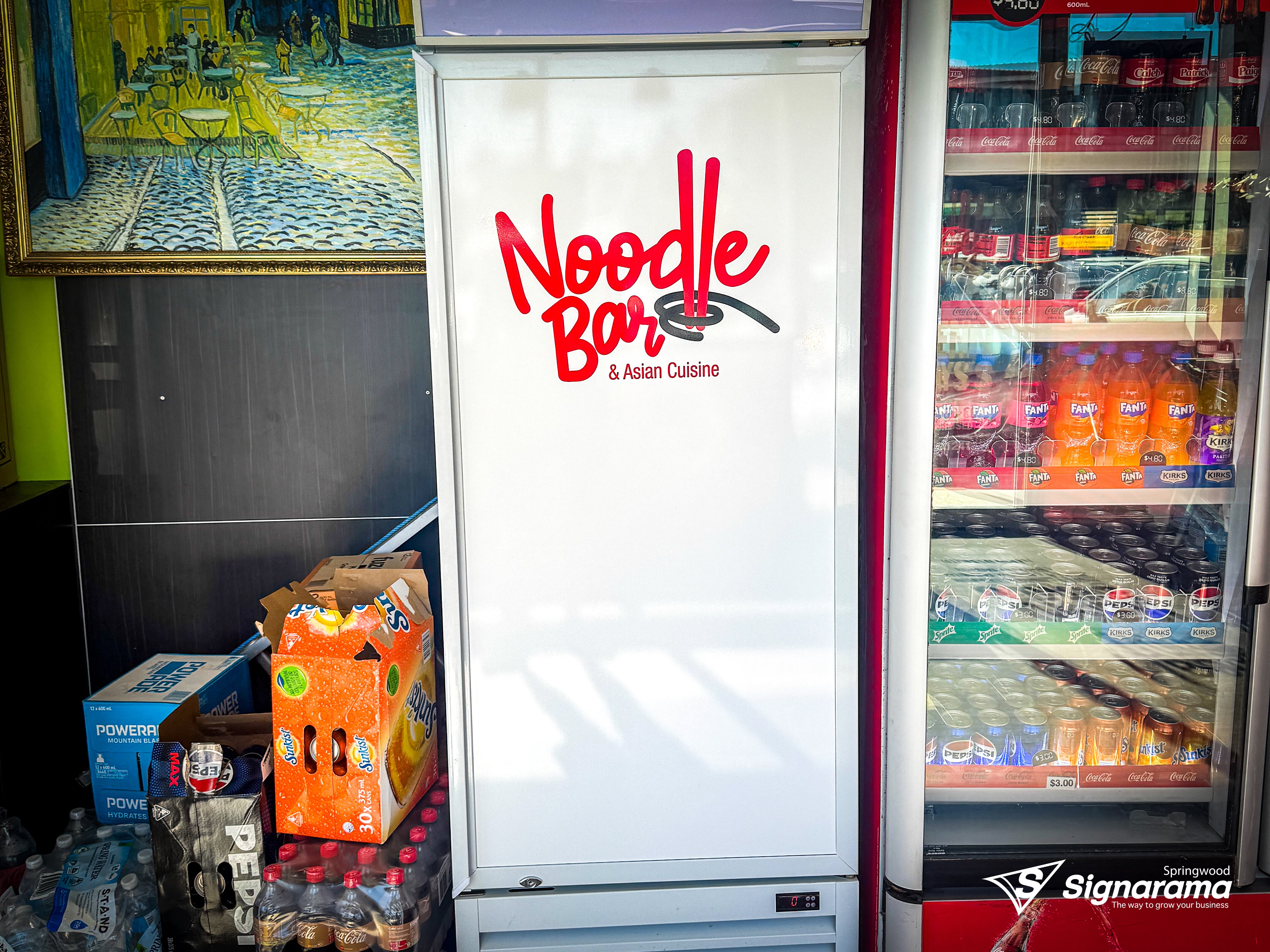 Shopfront Re-Brand - Meadowbrook Noodle Bar