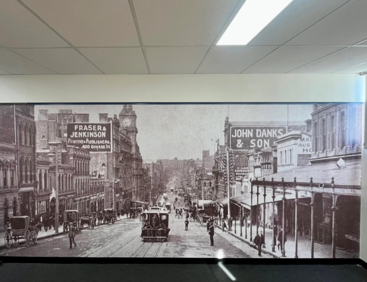 Wall Graphics - Print Media Group - Heidelberg West VIC.