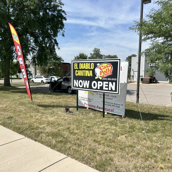 Feather Flags - Post and Panel Signs