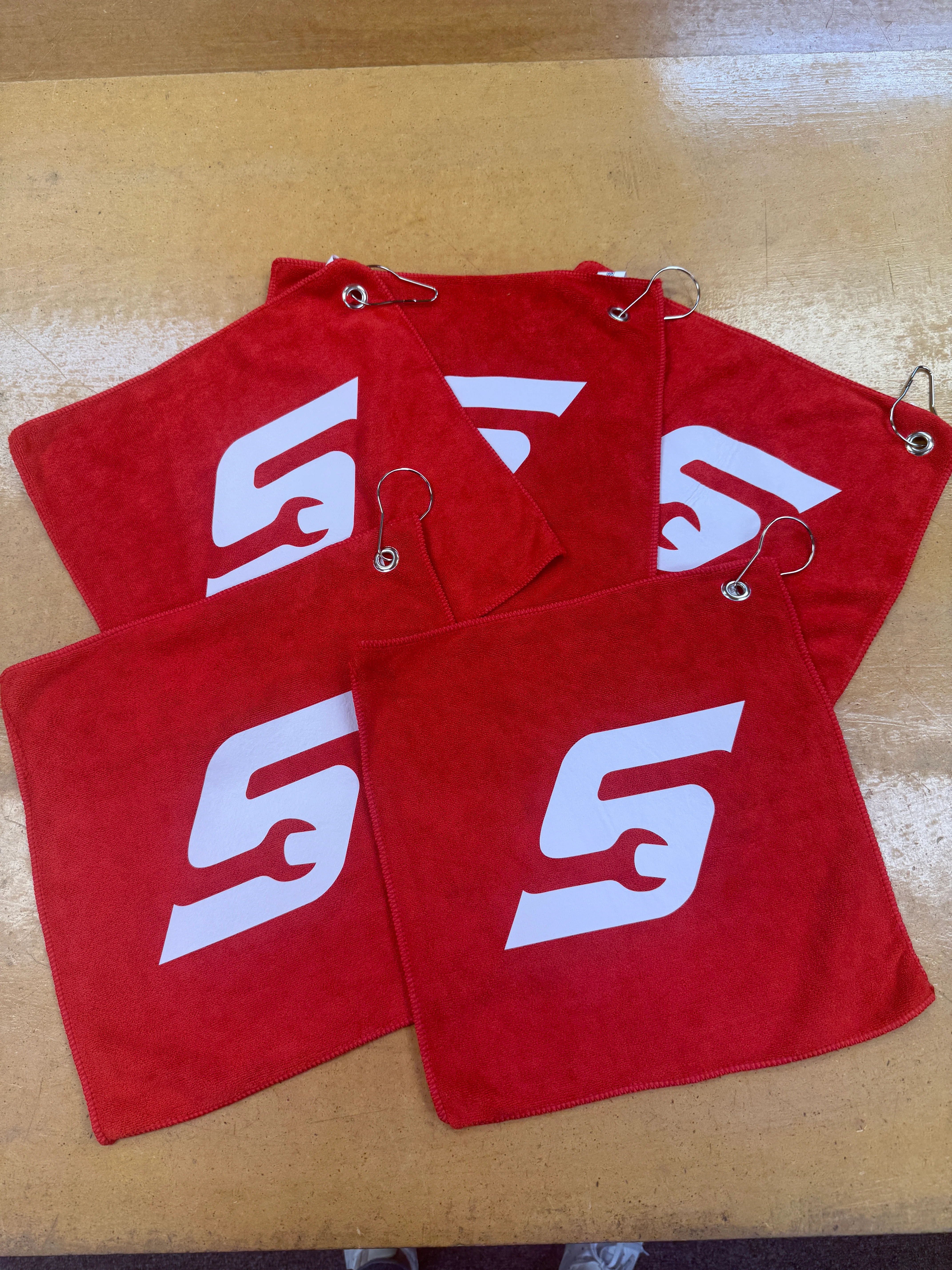 Snap-on Branded Golf Towels