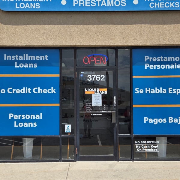 Storefront Refresh for Liquid Loans in Taylorsville, UT
