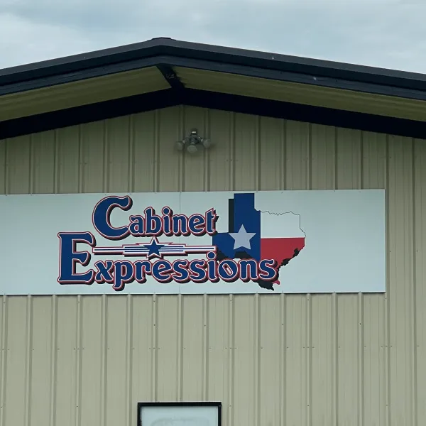 building signage in bedias, Texas