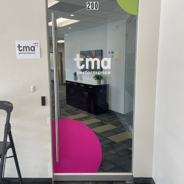 Full Office Signage Package for TMA Performance in Lindon, UT
