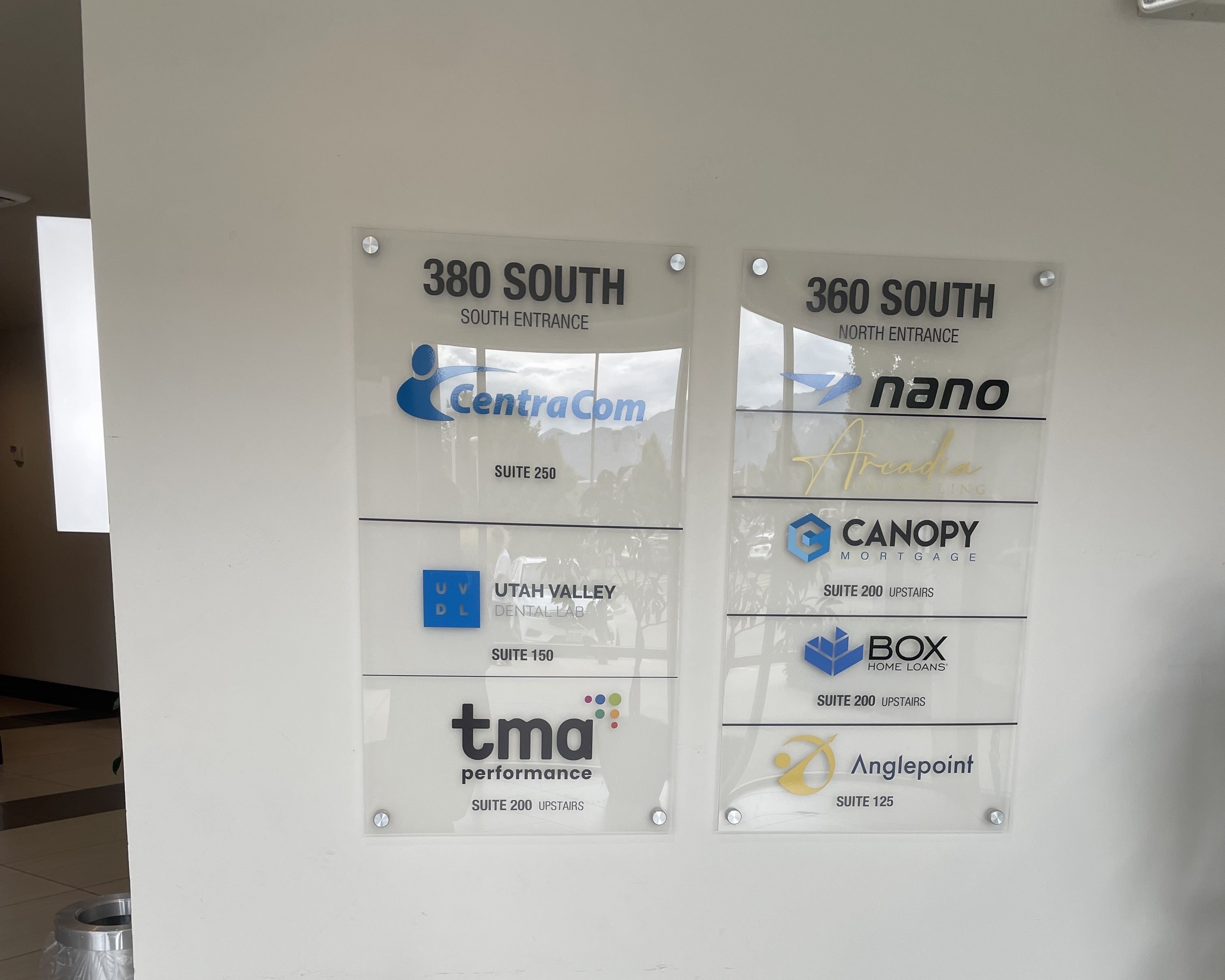 Full Office Signage Package for TMA Performance in Lindon, UT