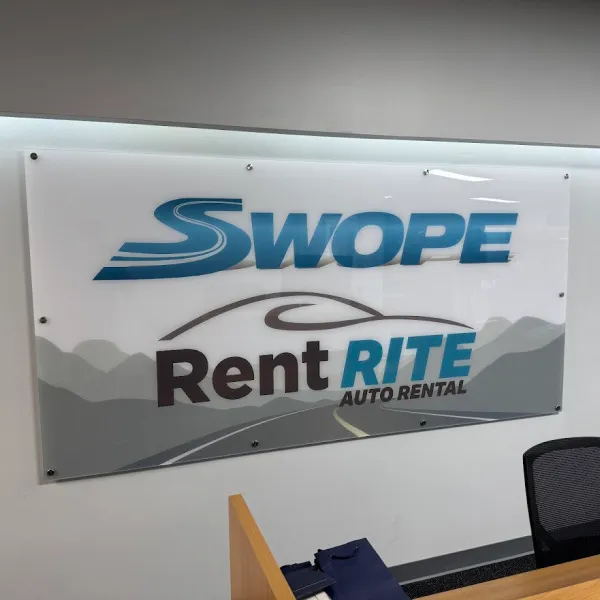 Acrylic Sign on Standoffs