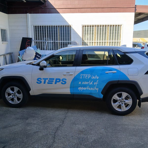 vehicle graphics - vehicle wrap - signage Townsville