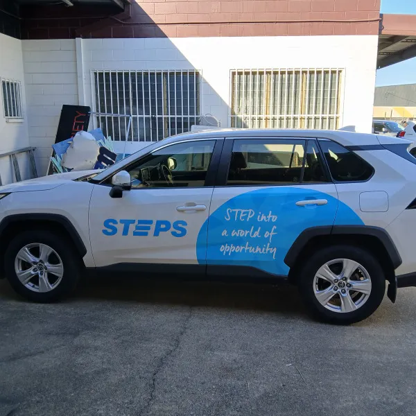 vehicle graphics - vehicle wrap - signage Townsville