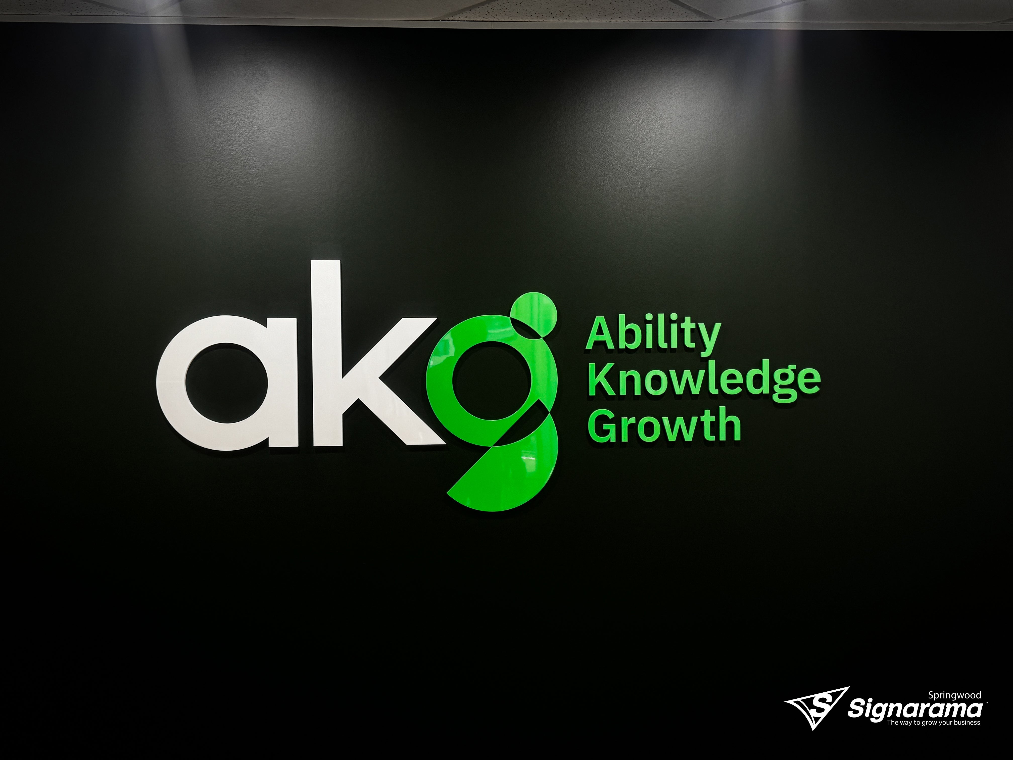 Office Signage - AKG