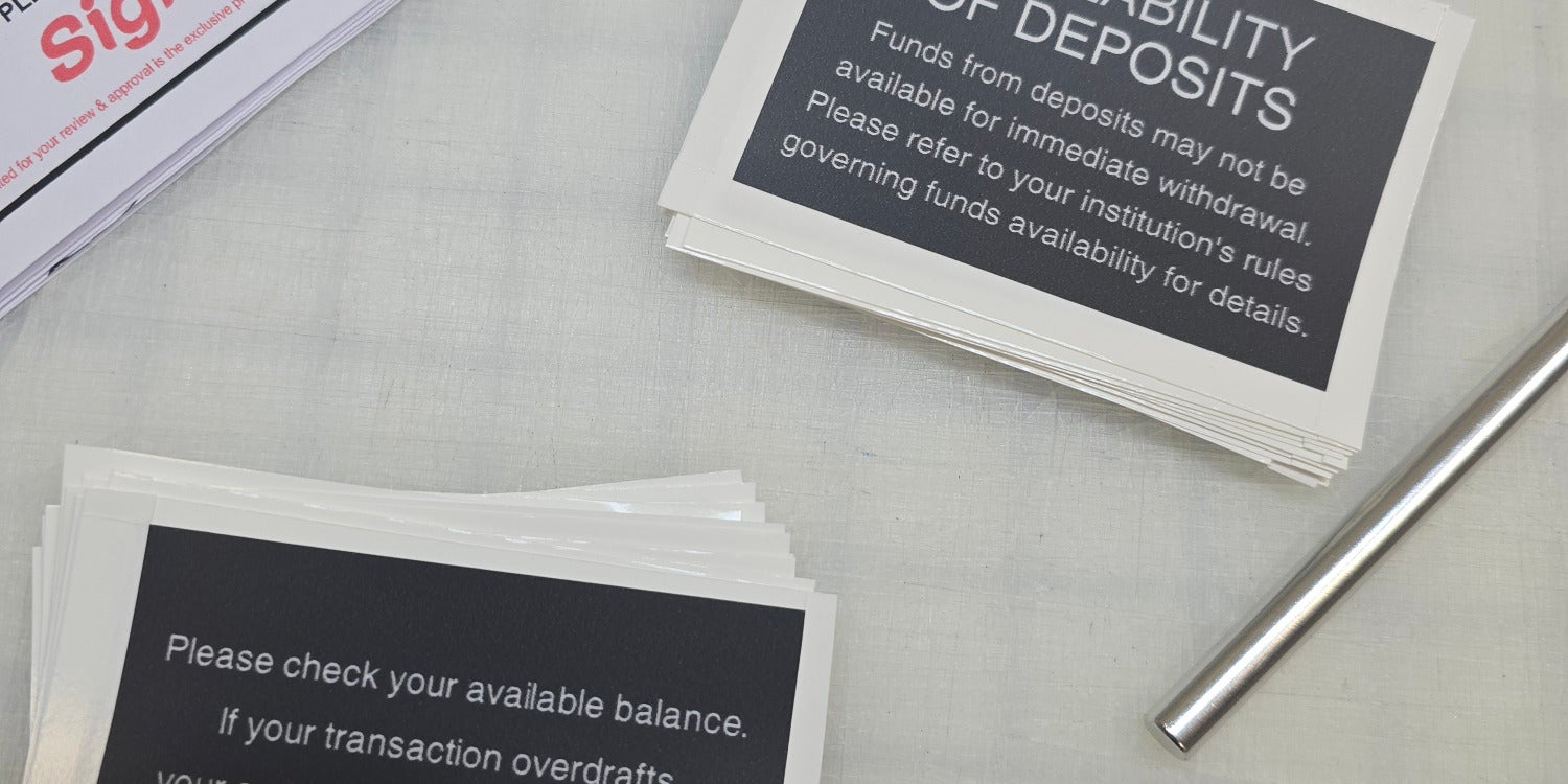 Custom Stickers & Label Printing
