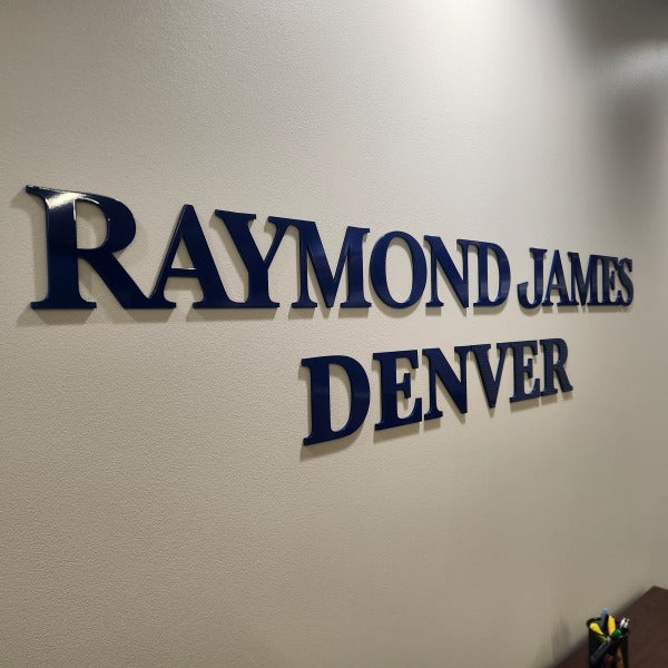 Bold Branding with Painted Acrylic Dimensional Letters