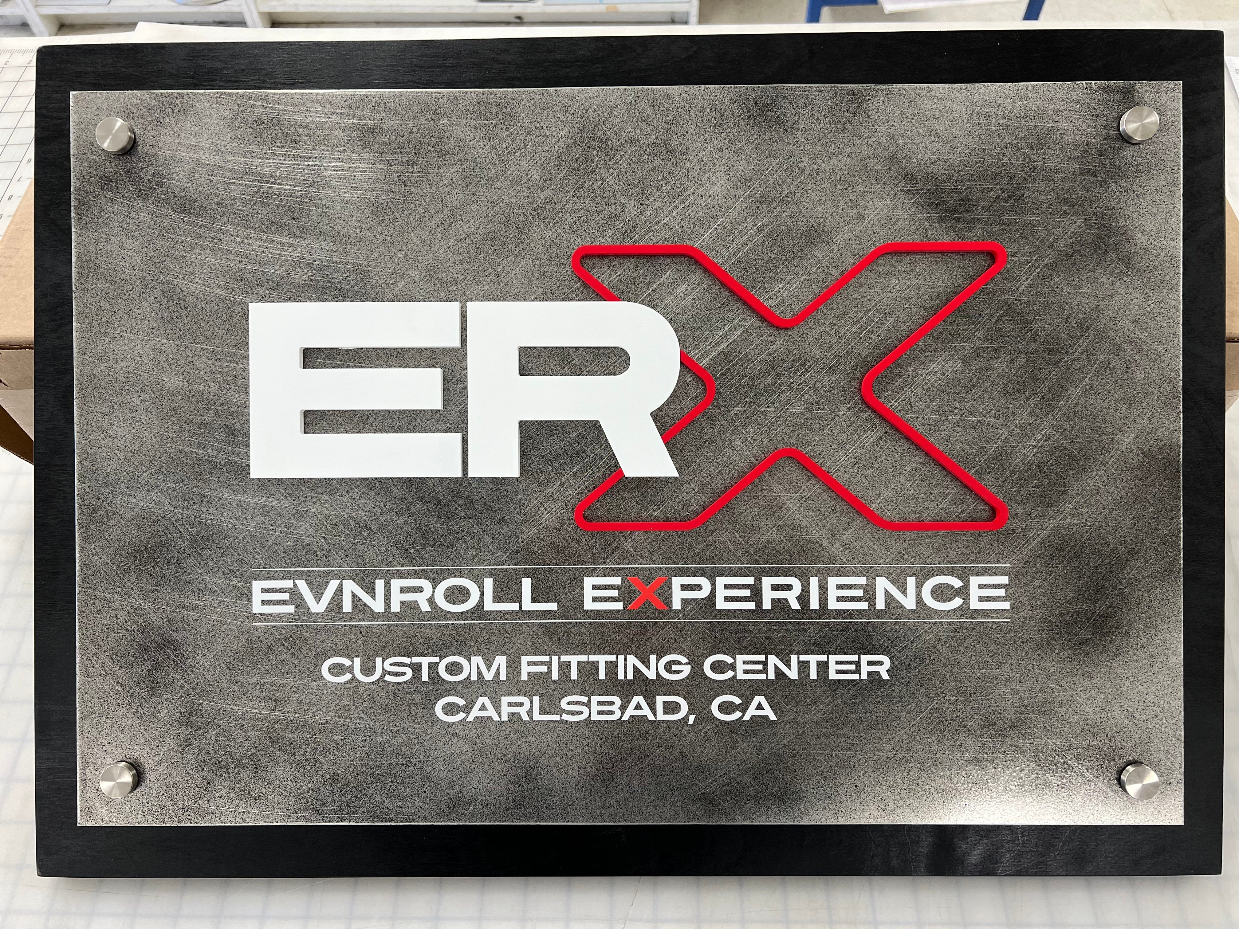 EVNROLL Golf Company Dimensional Storefront Signage Replacement in Carlsbad!
