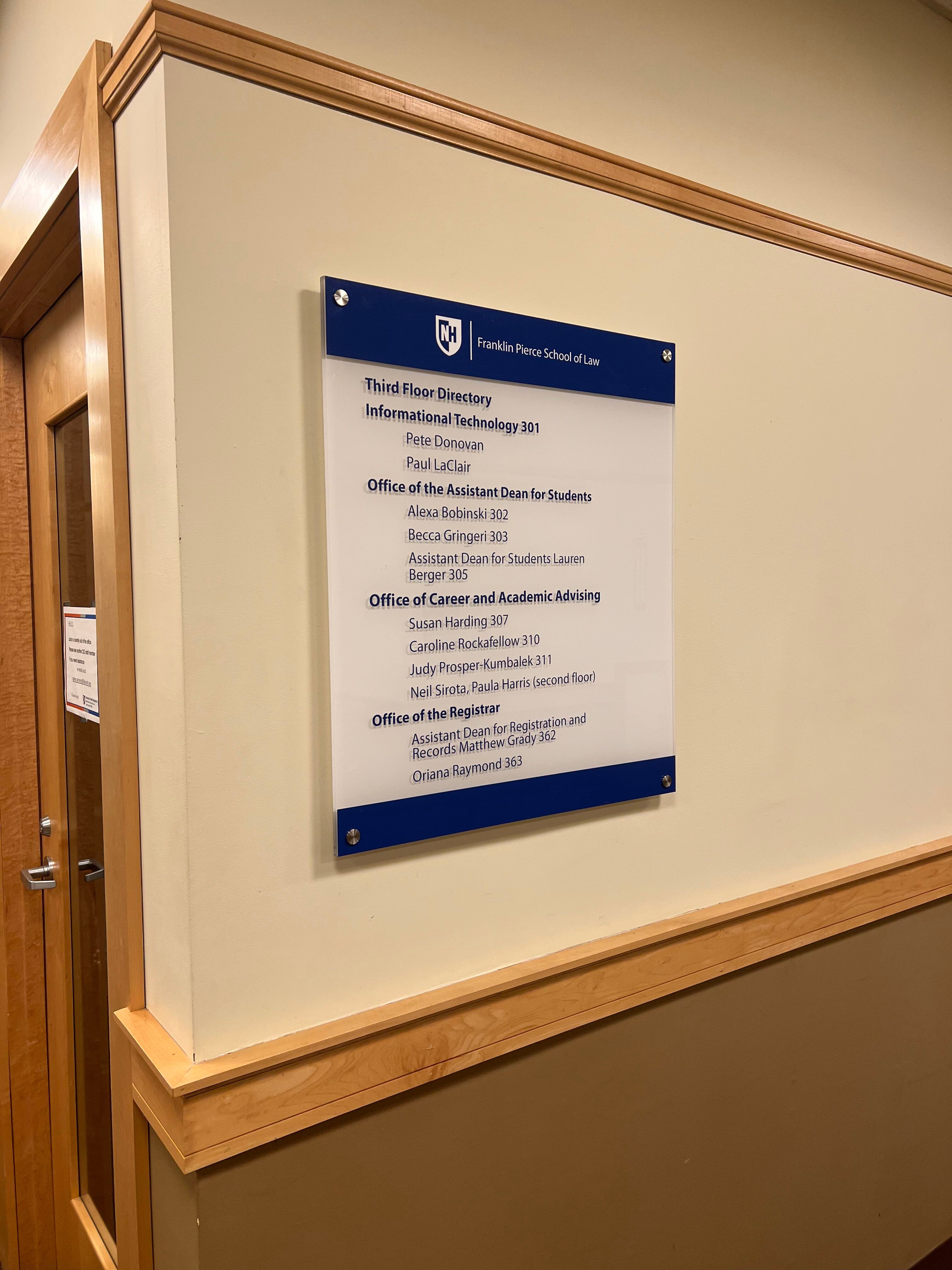Directional Signs & Signage