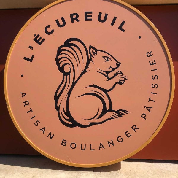 Réalisation signalétique complète : L’Écureuil, artisan boulanger-pâtissier