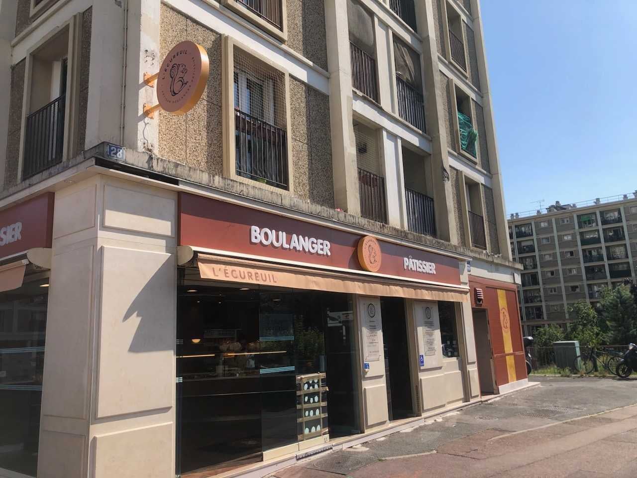 Réalisation signalétique complète : L’Écureuil, artisan boulanger-pâtissier