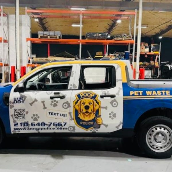 Poop Police_Driver Graphics_Driver Wrap