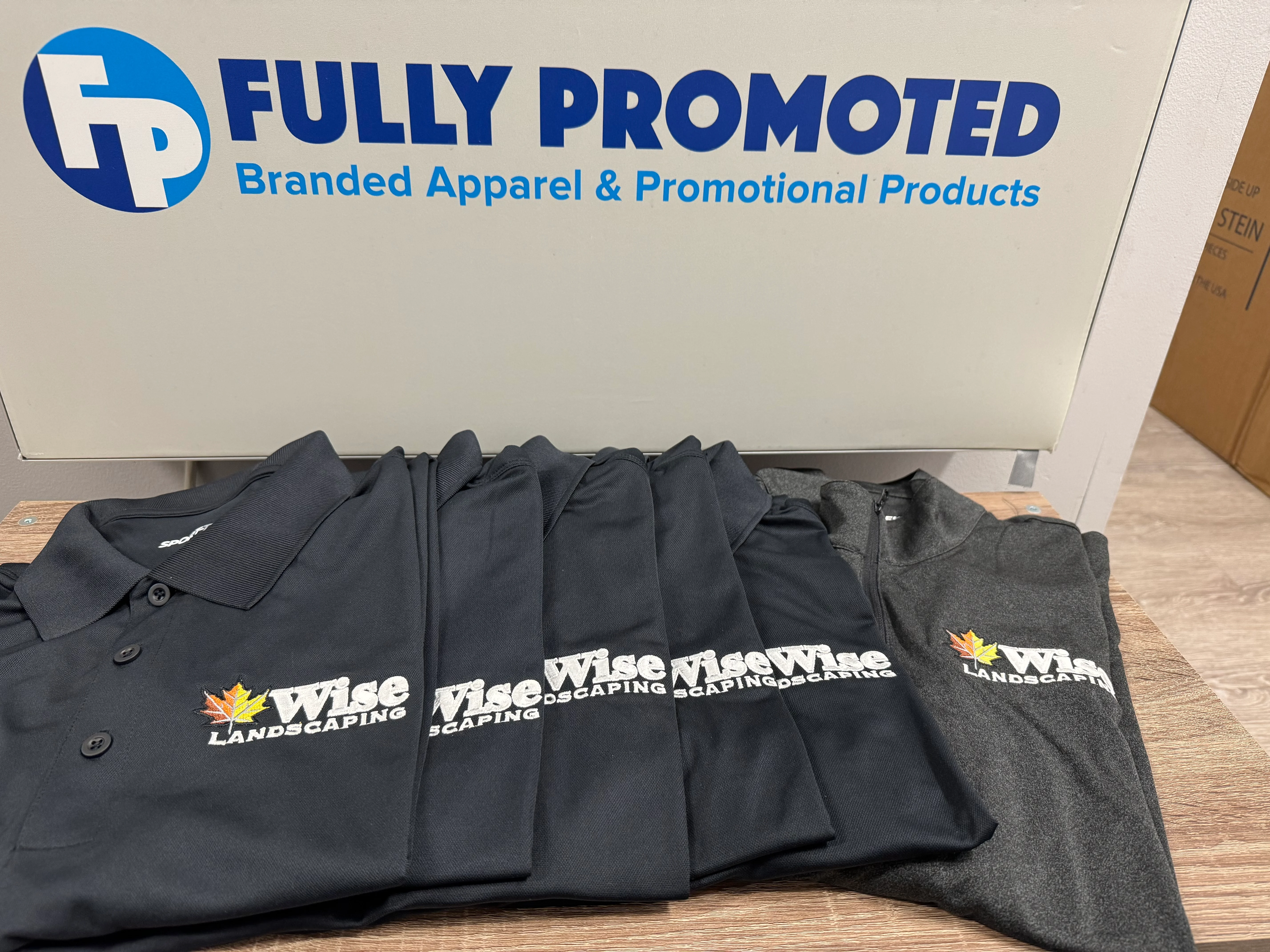 Uniforms and Polos for Wise Landscaping