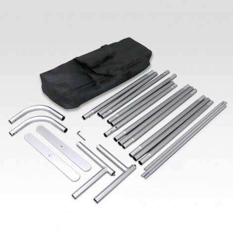 Straight Stretch Media Wall Small