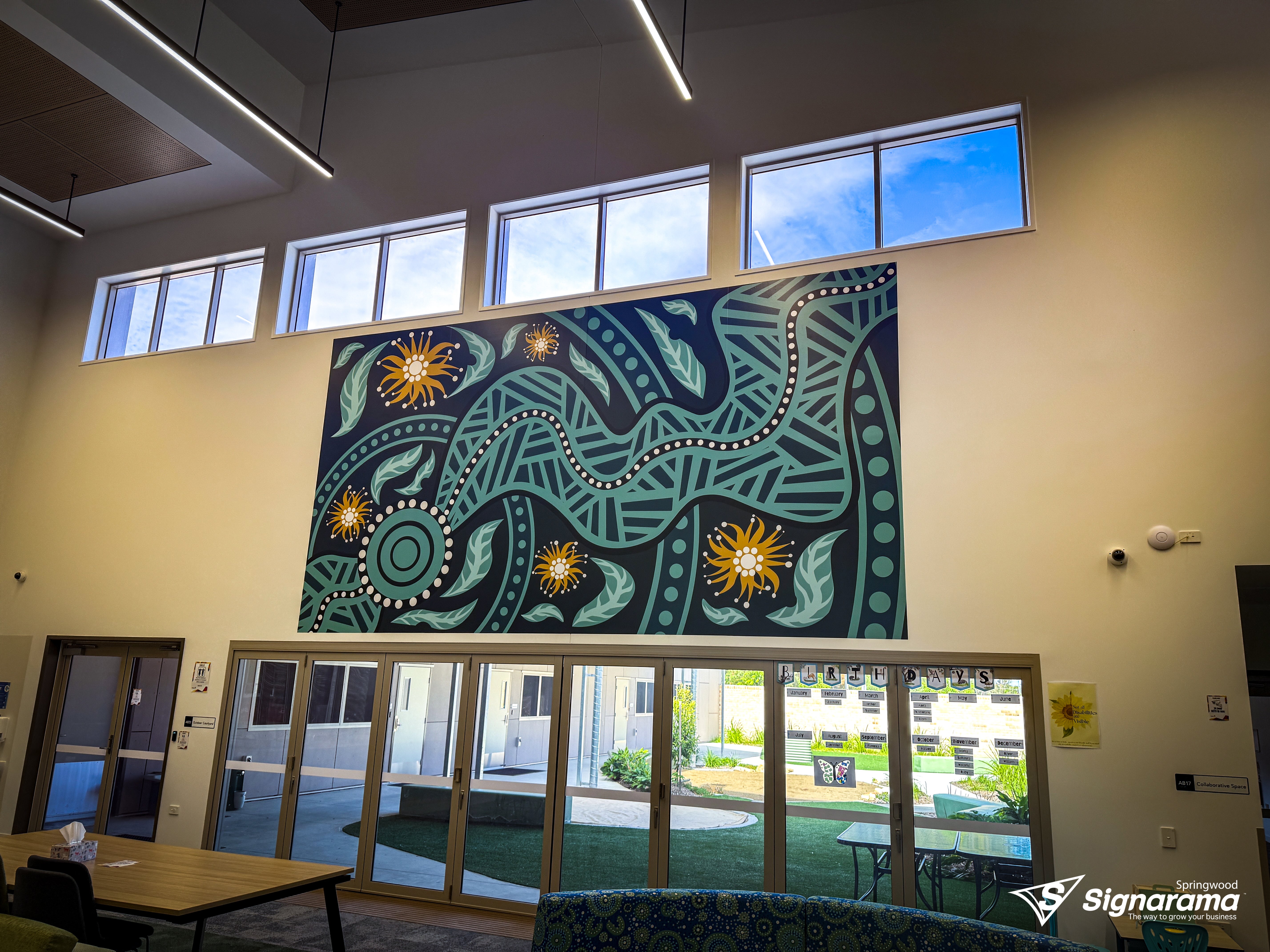 Wall Graphics - Corymbia State School