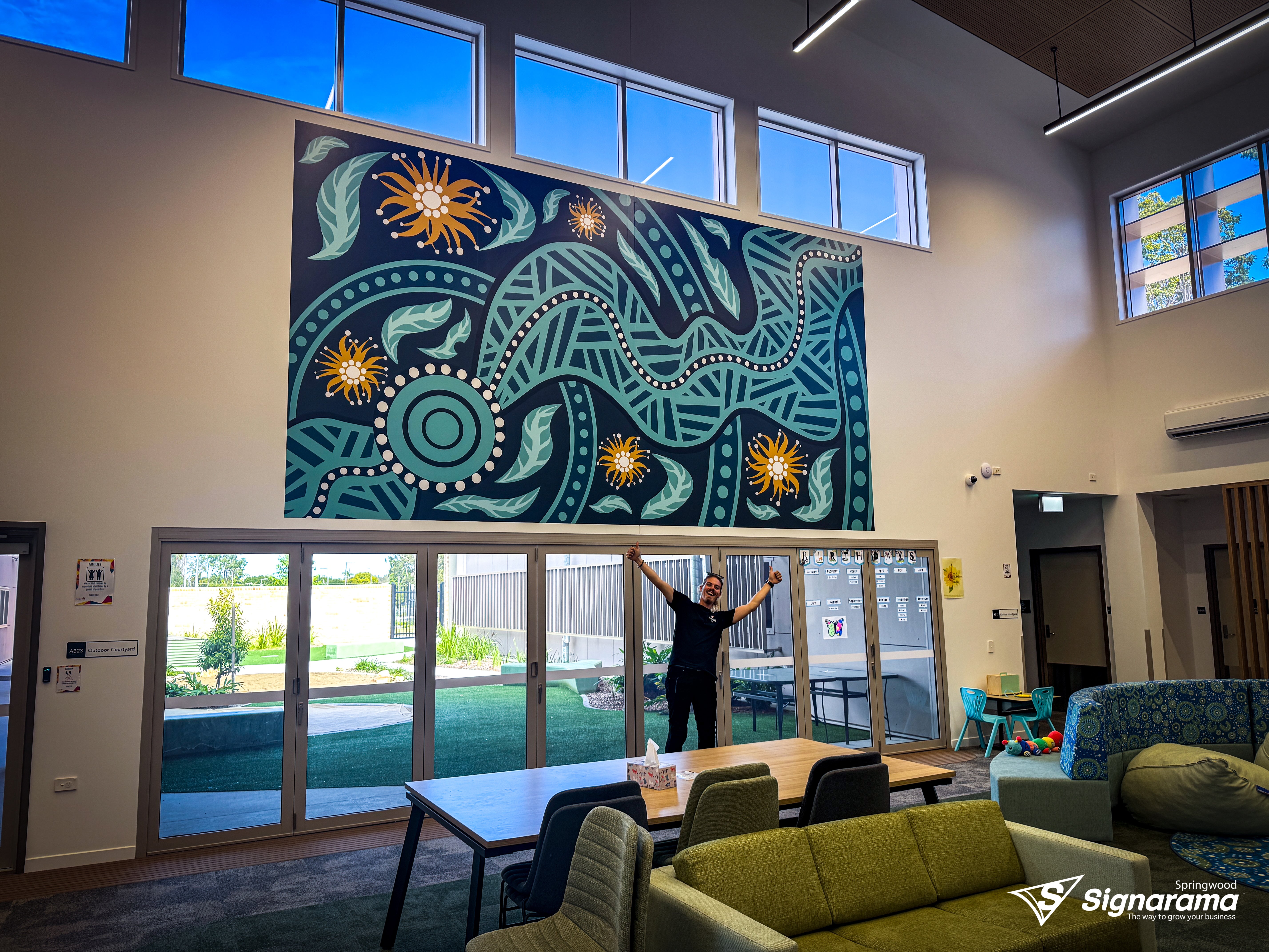 Wall Graphics - Corymbia State School