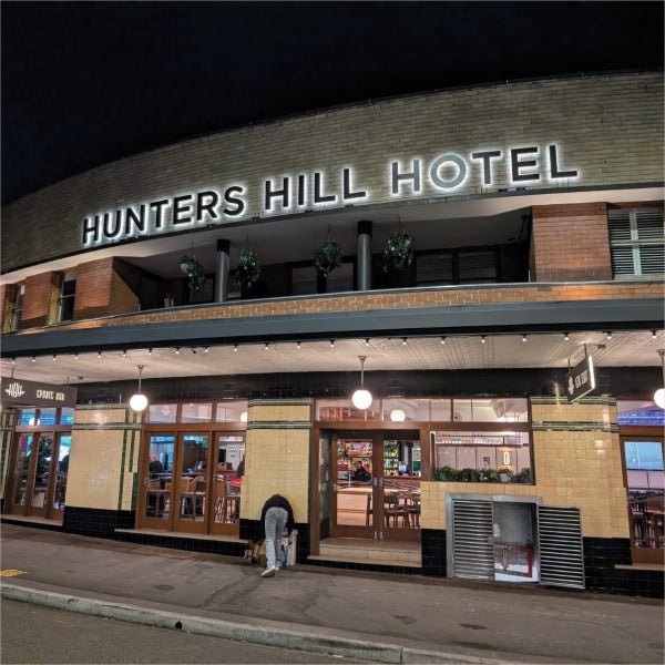 Hunters Hill Hotel - Back-lit LED Signage