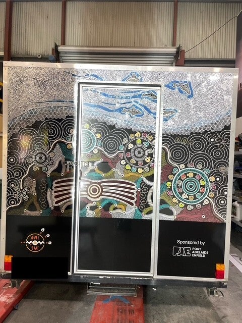 Eye-catching Trailer Wrap for the City of Port Adelaide Enfield