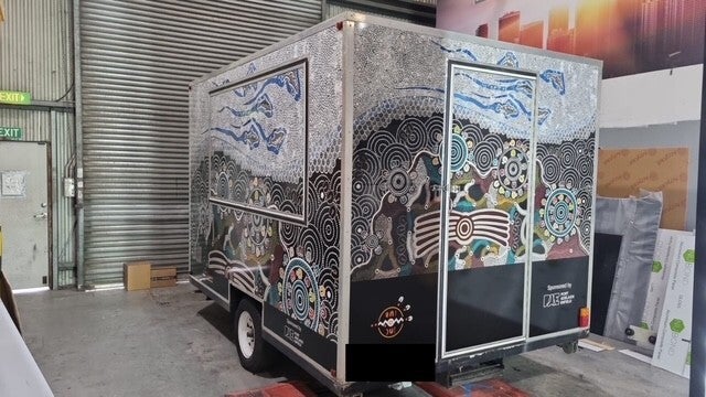 Eye-catching Trailer Wrap for the City of Port Adelaide Enfield
