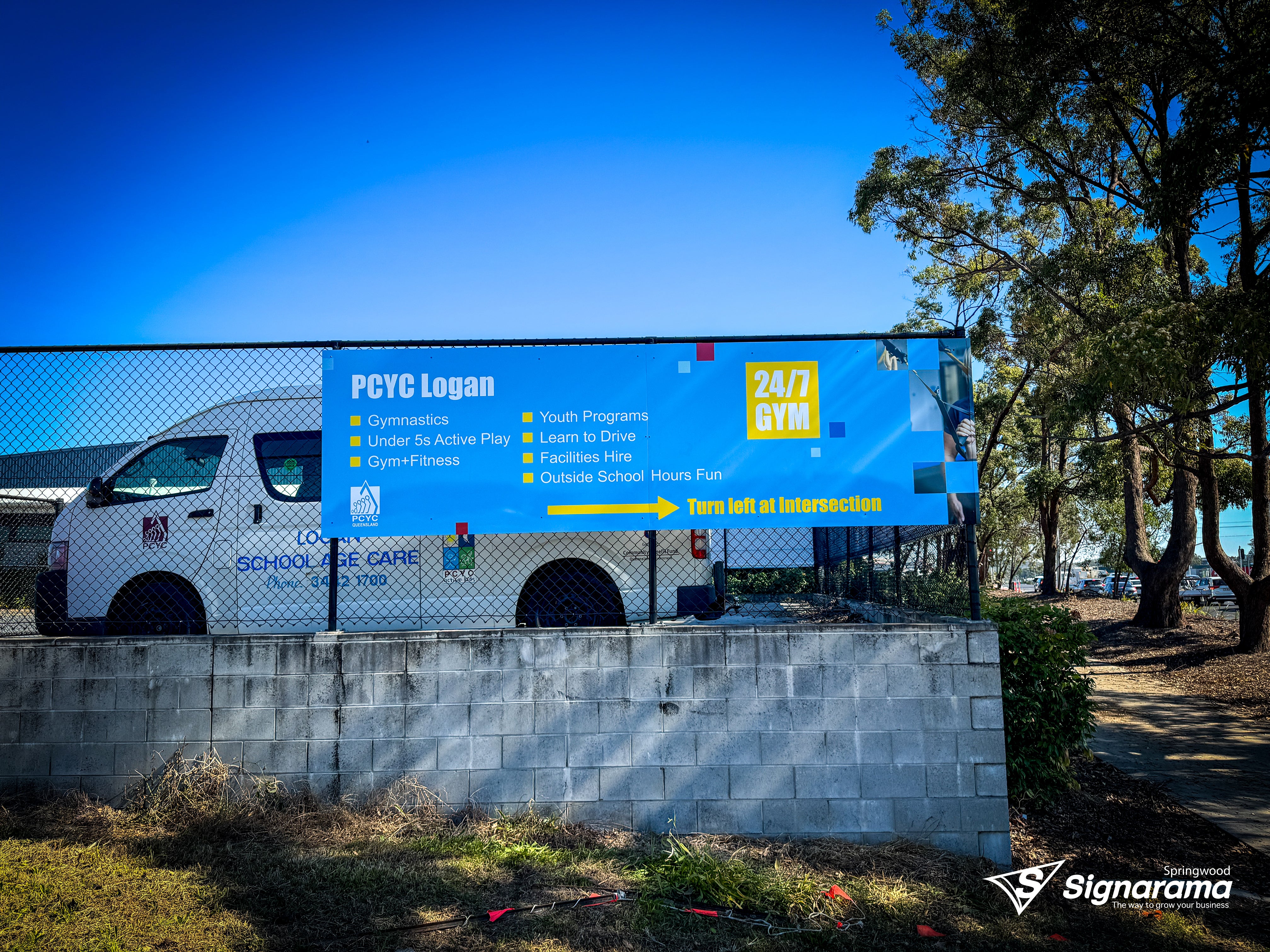 Fence ACM Panels - Logan City Council PCYC