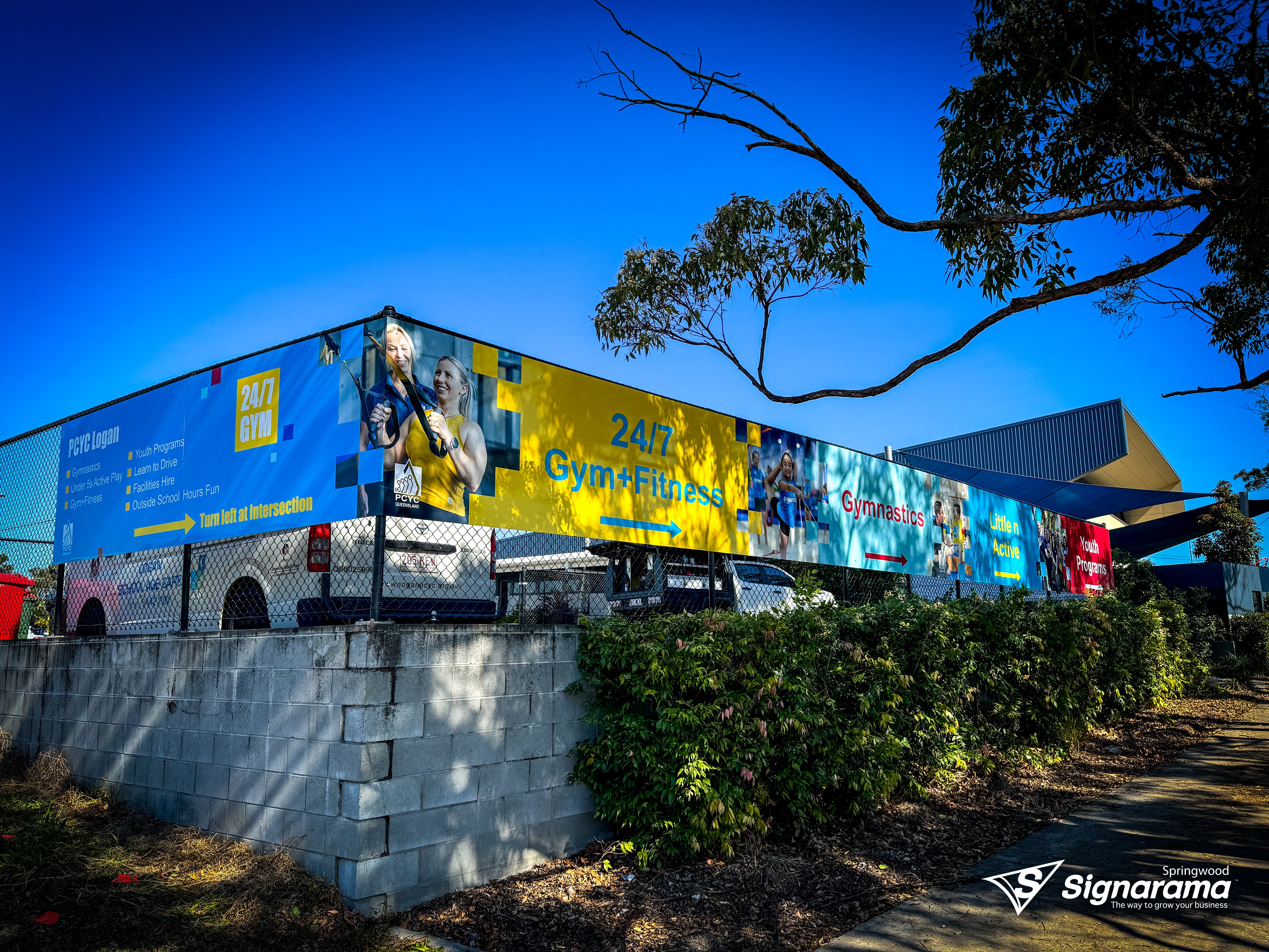 Fence ACM Panels - Logan City Council PCYC