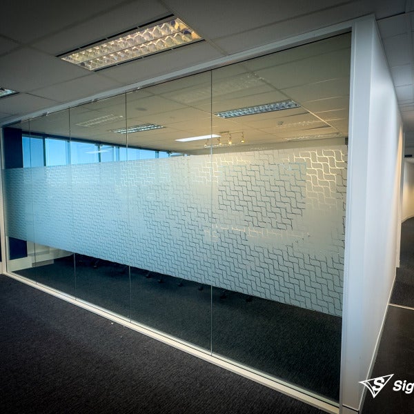 Office Window Frosting - Arethusa College