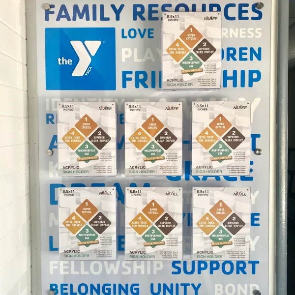 YMCA Merril Flyer Board