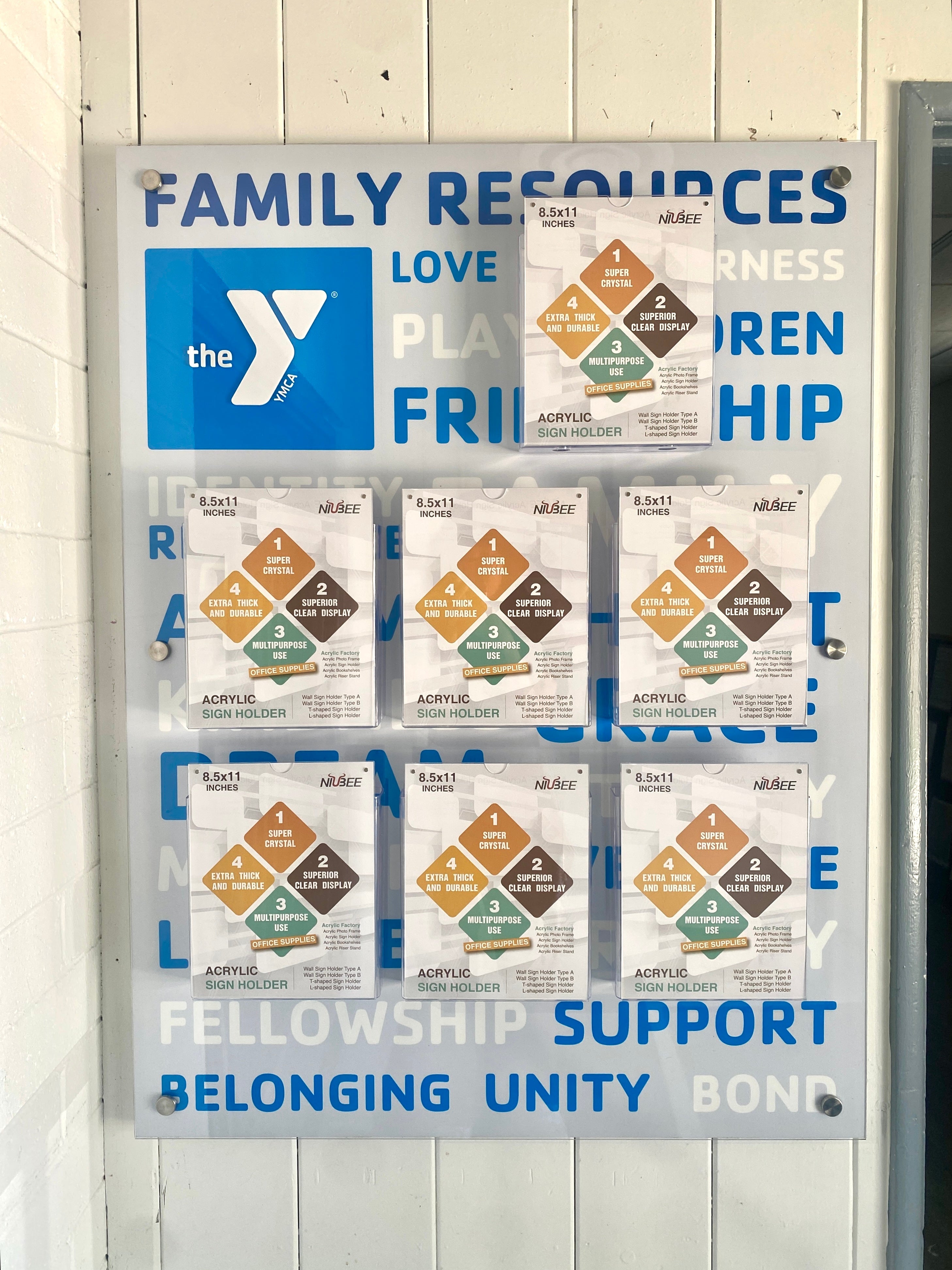 Custom Flyer Board for the YMCA