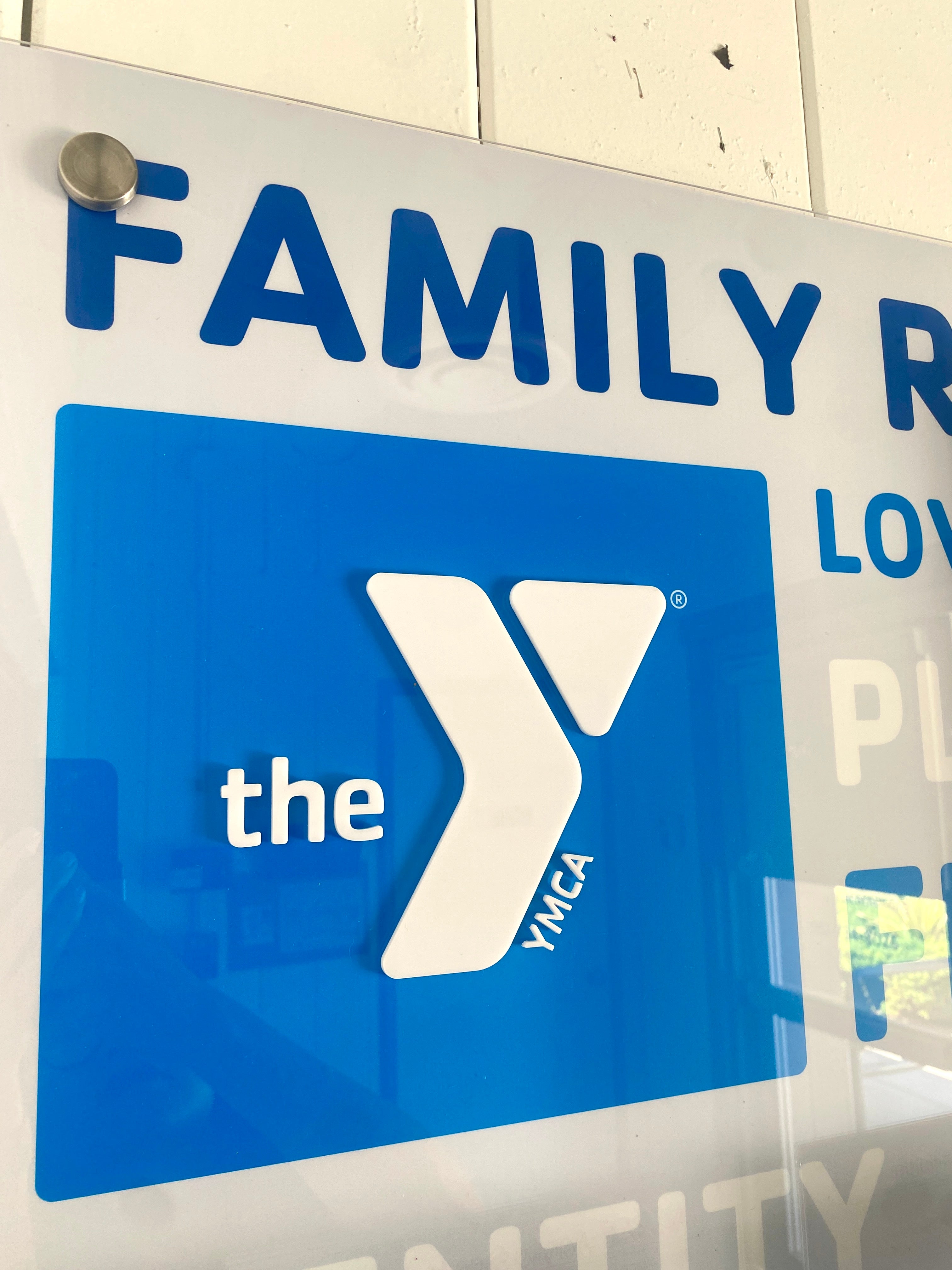 Custom Flyer Board for the YMCA