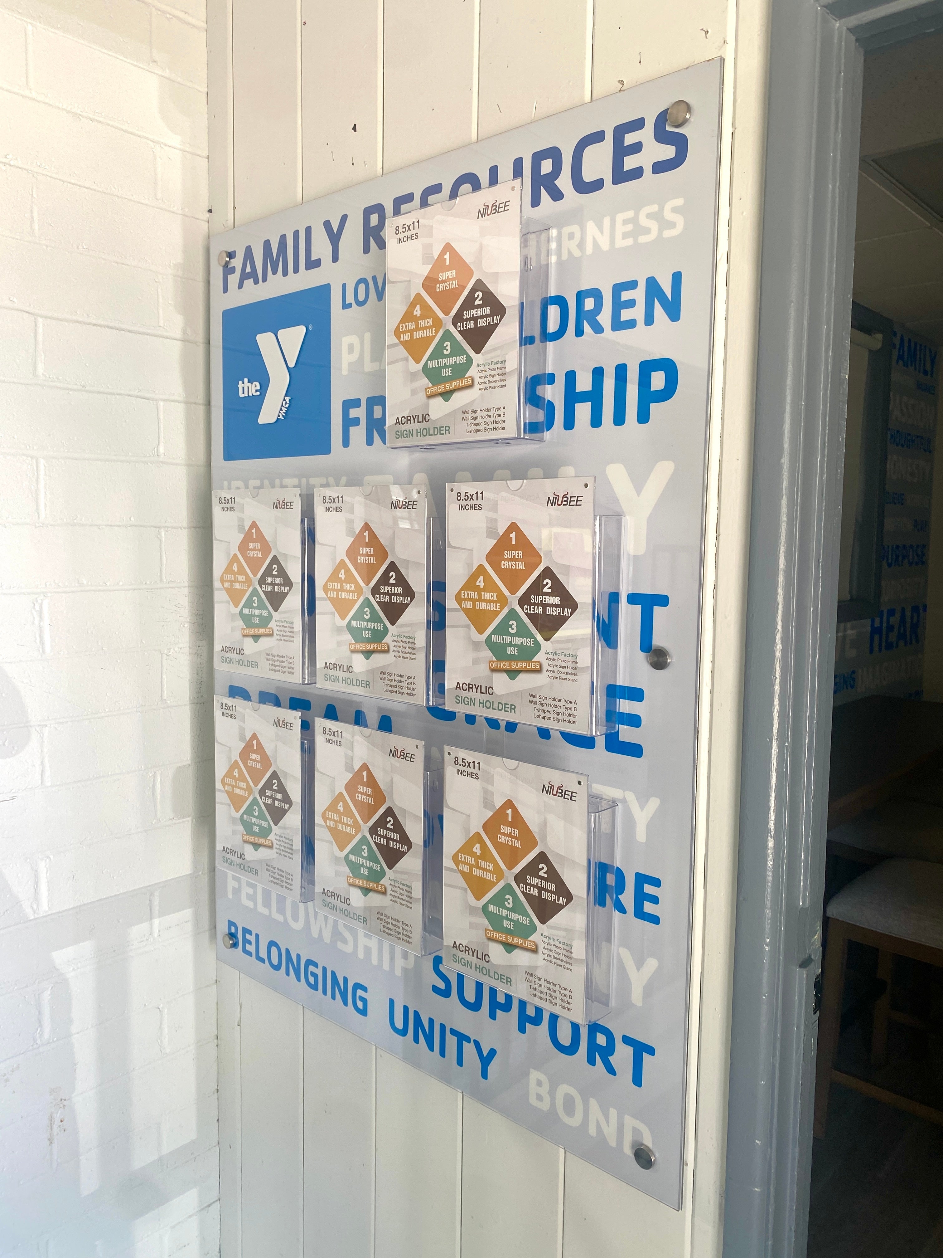 Custom Flyer Board for the YMCA