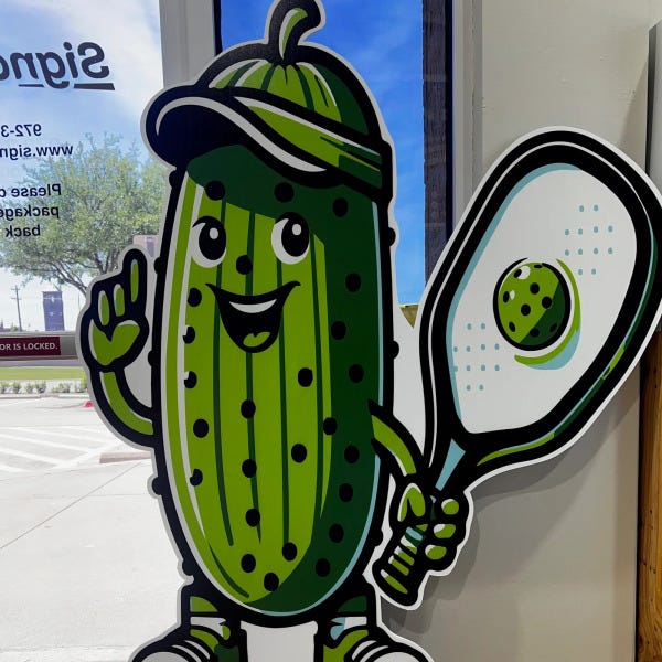 Pickle Foam Cutout