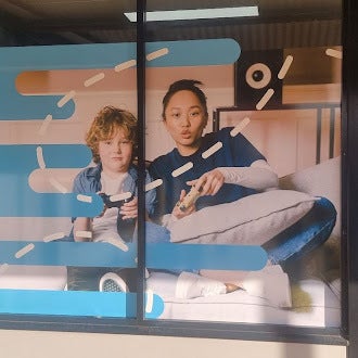  Retail Windows Reimagined – Lifestyle Window Graphics for Harvey Norman by Signarama Mandurah